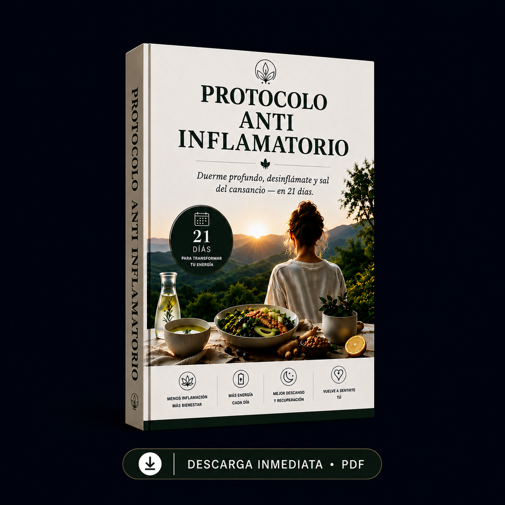 Protocolo Anti‑Inflamatorio: Plan de 21 Días contra el Cansancio Crónico