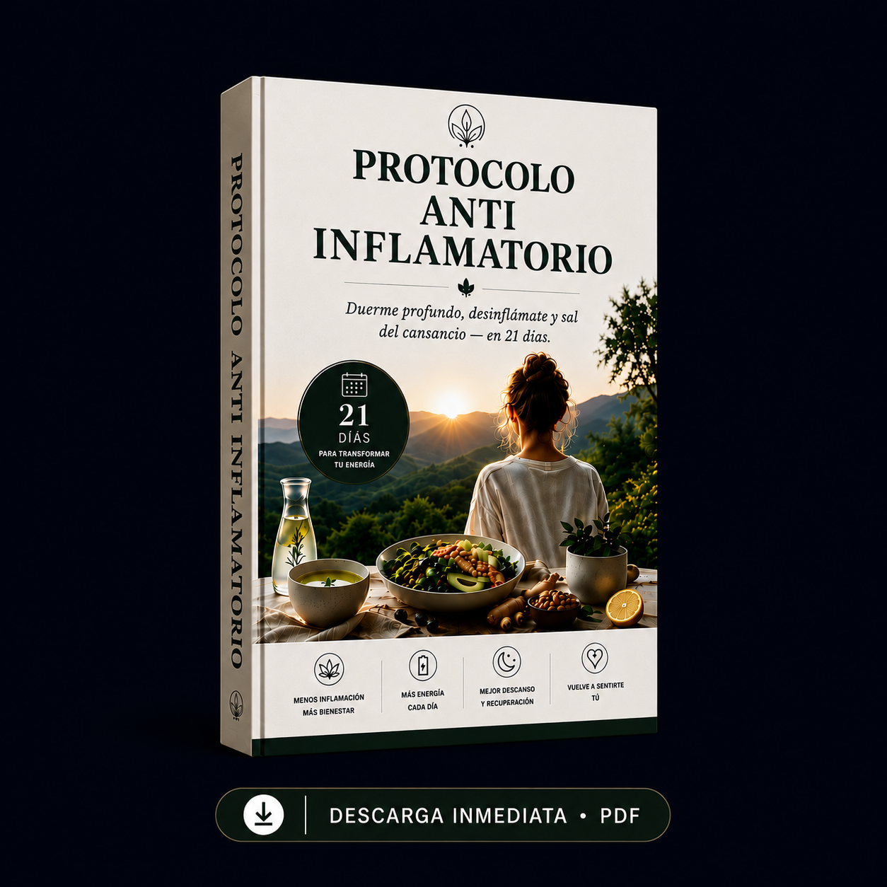 Protocolo Anti‑Inflamatorio: Plan de 21 Días contra el Cansancio Crónico